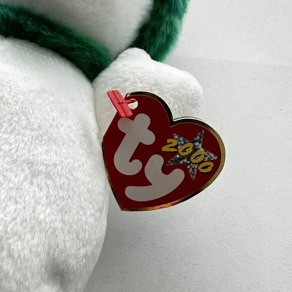 2000 Rare & Retired Ty Beanie Baby Snowgirl The Christmas Snowman 8" - Picture 5 of 12